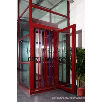 Luxus Sight-Seeing / Panorama-Glas Innen Aufzug, Villa Aufzug, Aufzug für zu Hause, günstigen Preis von China Hersteller